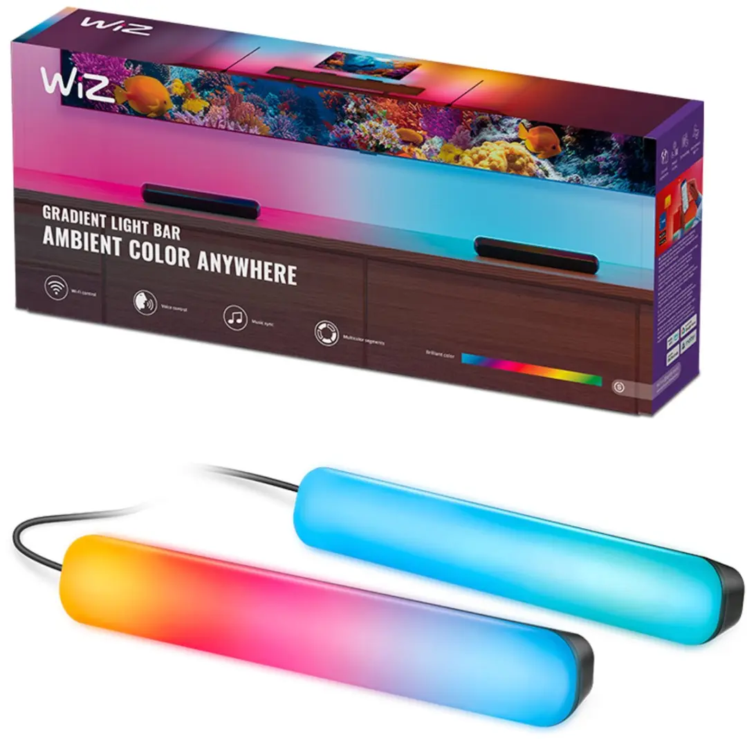 WiZ Gradient Light Bars RGBIC