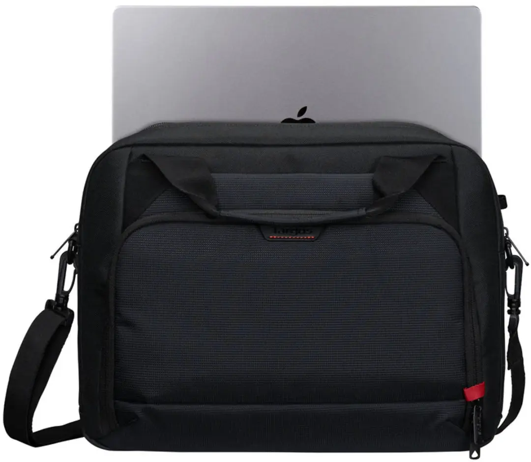 Targus EcoSmart 14" Aktetas - Zwart/Rood - afbeelding 6 van 6