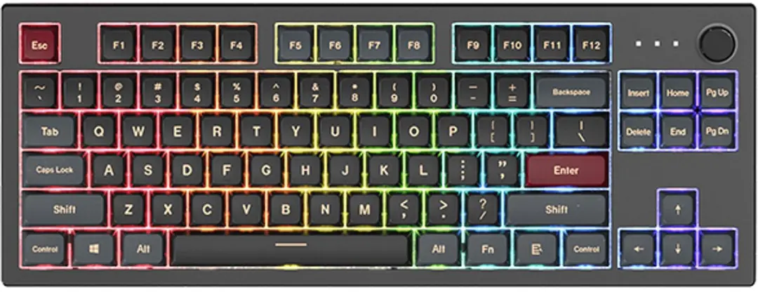 Montech TKL Darkness MK87DR Toetsenbord