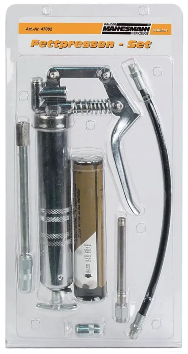 Brüder Mannesmann Vetspuit 120ml - Metaal Zilverkleurig