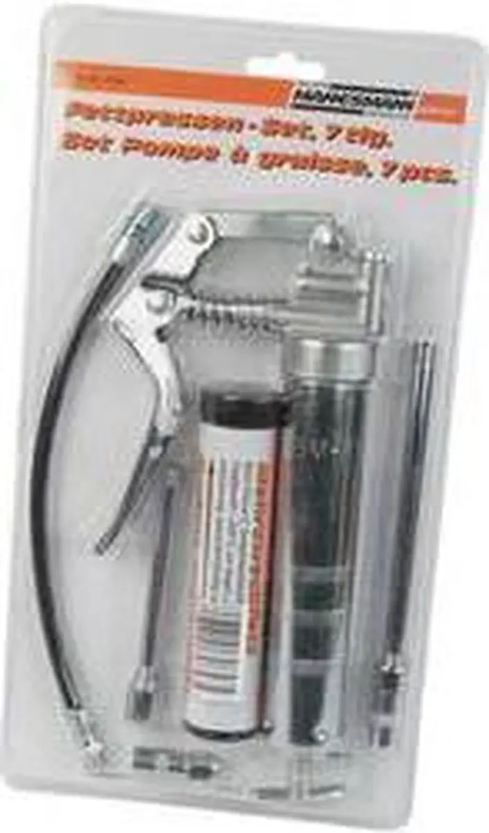 Brüder Mannesmann Vetspuit 120ml - Metaal Zilverkleurig
