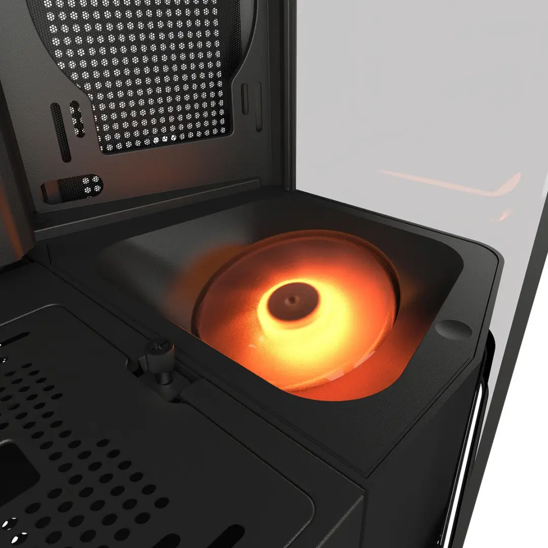 Cougar FV270 RGB Midi-Tower PC-Behuizing - Zwart