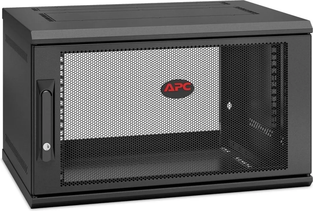 APC NetShelter WX 6U Wandbeugelkast 400mm - Zwart