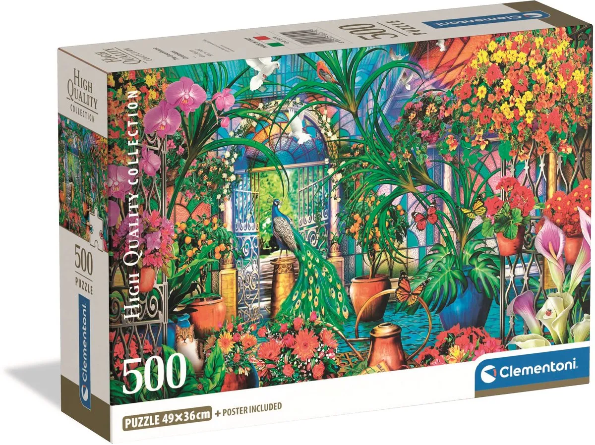 Clementoni De Groentetuin Beheerders Puzzel 500 Stuks