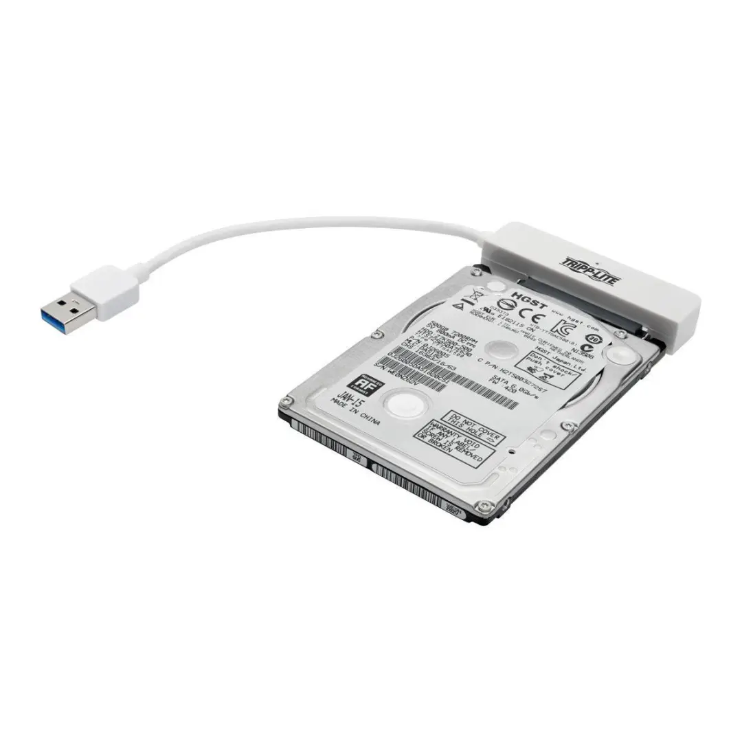 Tripp Lite U338-06N-SATA-W USB 3.0 naar SATA III Adapterkabel - Wit