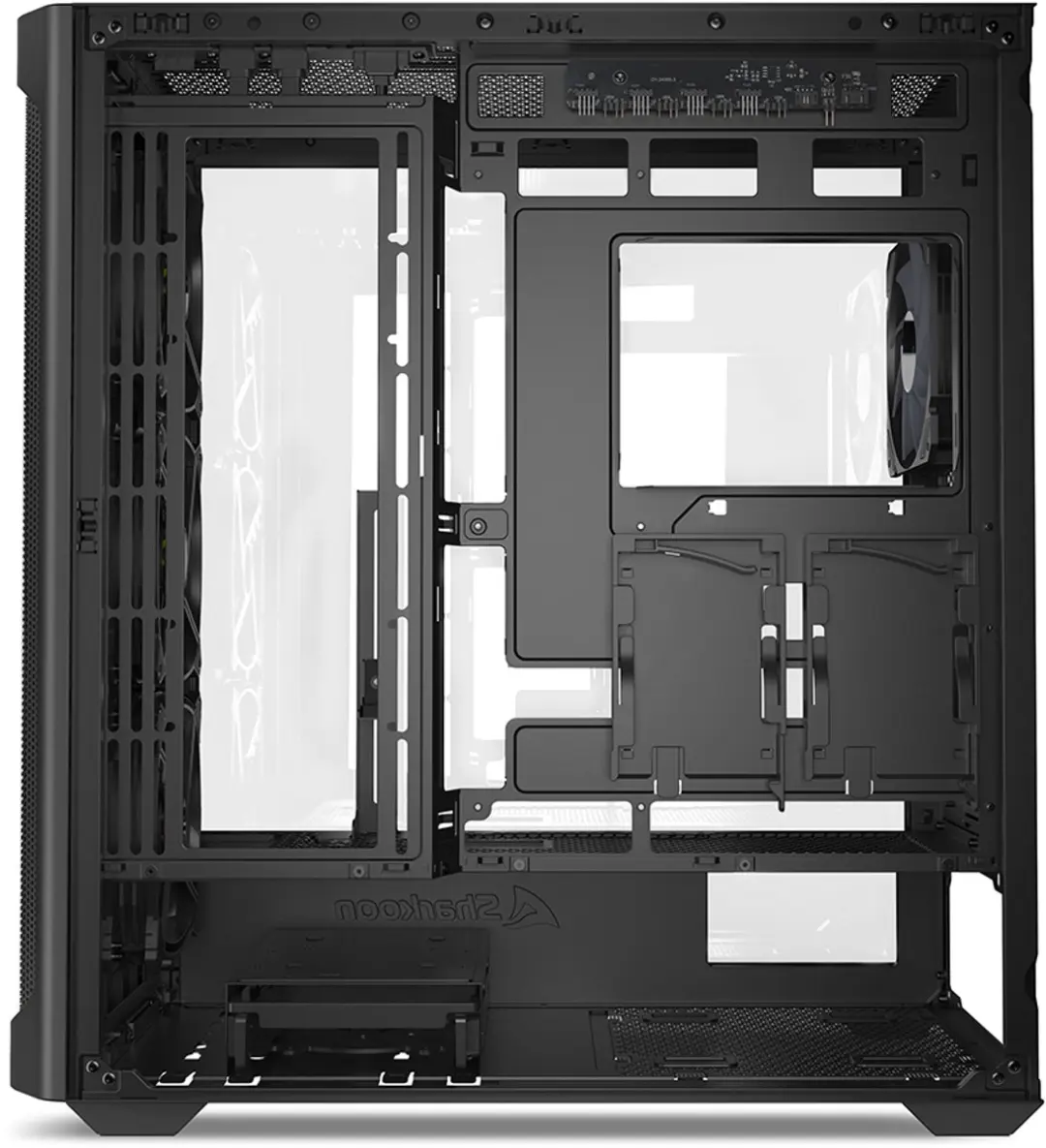Sharkoon AK4W RGB Midi Tower - Zwart