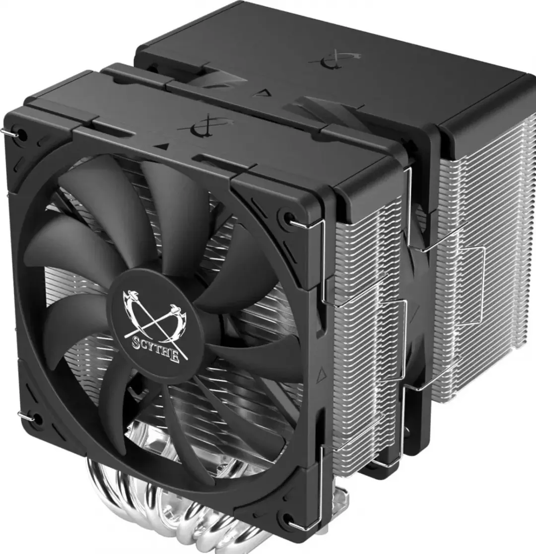 Scythe Fuma 3 SCFM-3000 CPU-koeler - 2x 120mm Zwart