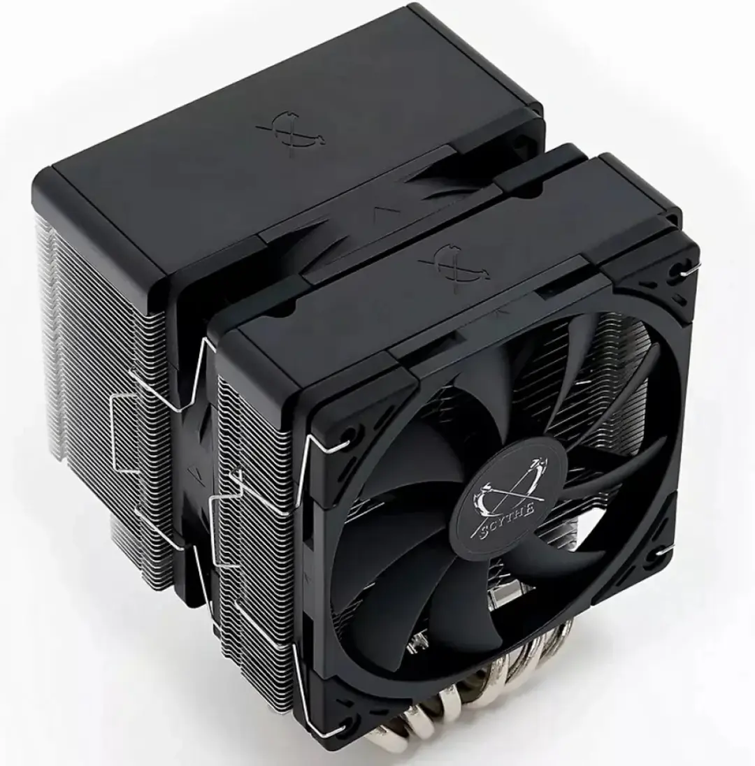 Scythe Fuma 3 SCFM-3000 CPU-koeler - 2x 120mm Zwart
