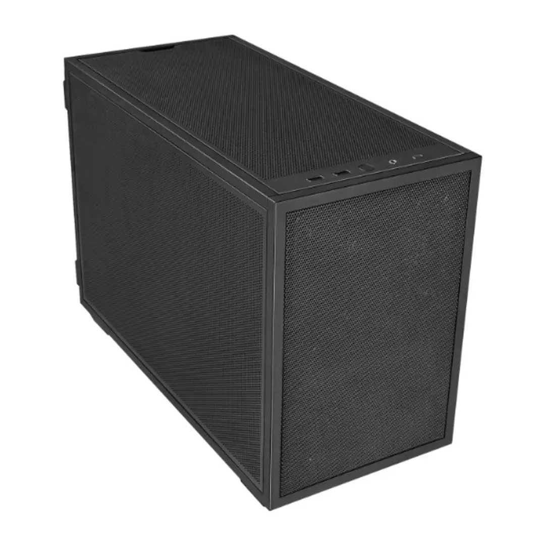 Lian Li B4-mATX Mesh Mini Tower - Zwart