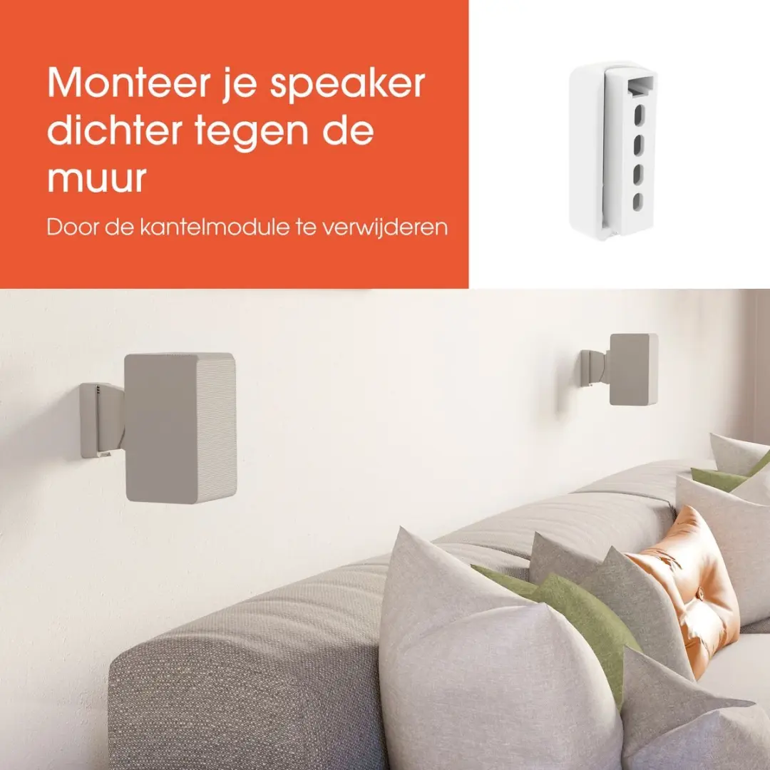 Vogel's SWM 3021 Surround Speaker Muurbeugel - Wit