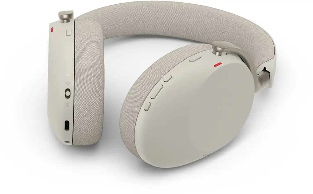 Jabra Evolve3 85 MS Headset - Draadloos - USB Type-C/Bluetooth - Grijs