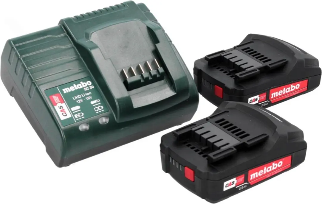 Metabo SB 18 Klop-/Boormachine Set - 48Nm - 2x 2,0Ah