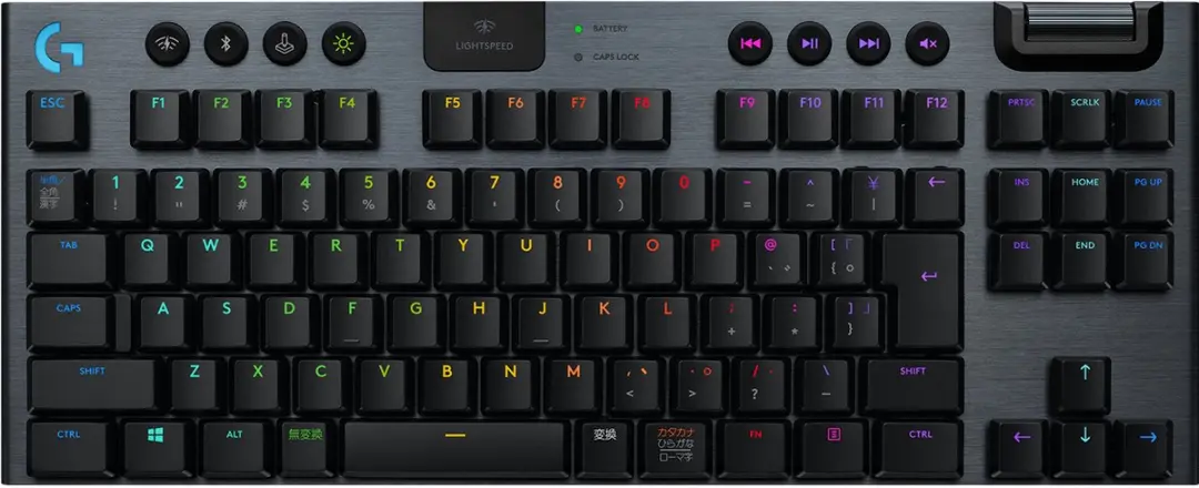 Logitech G G915 TKL GL Tactile - Mechanisch Gaming Toetsenbord - Draadloos - Zwart