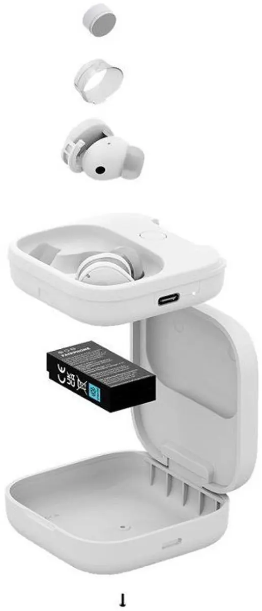 Fairphone Fairbuds AUFEAR-1WH-WW1 Oordopjes - Wit