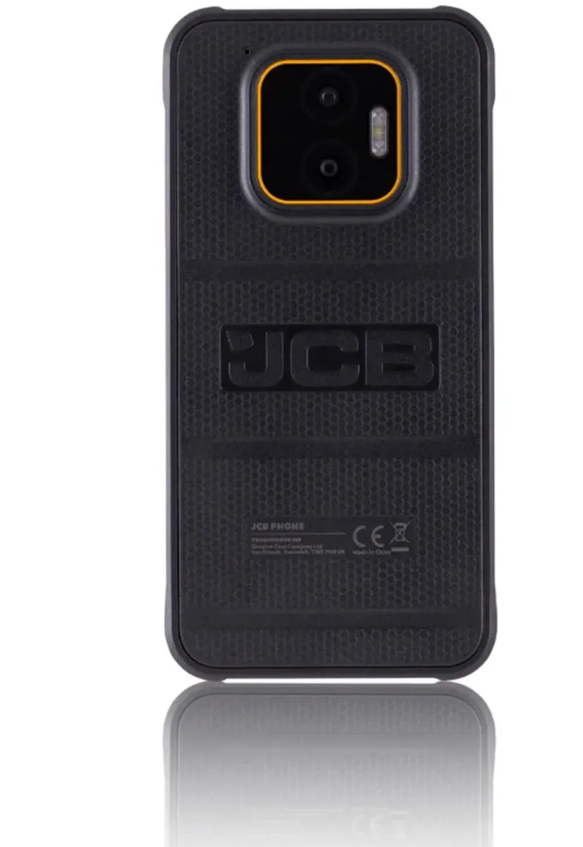 JCB Toughphone E50 - 128GB - 5G - Android 16 - Zwart