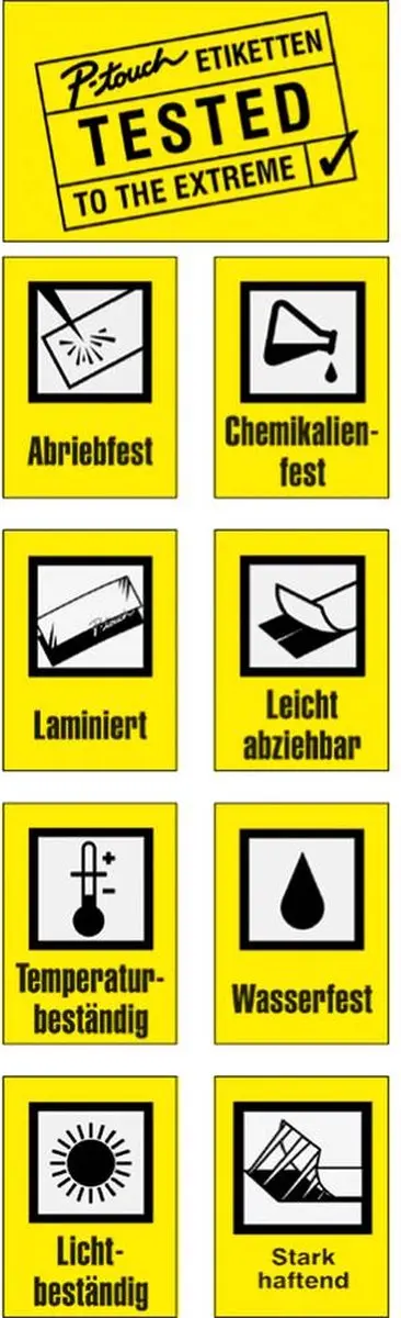 Brother TZE233 Laminated Tape - Blauw