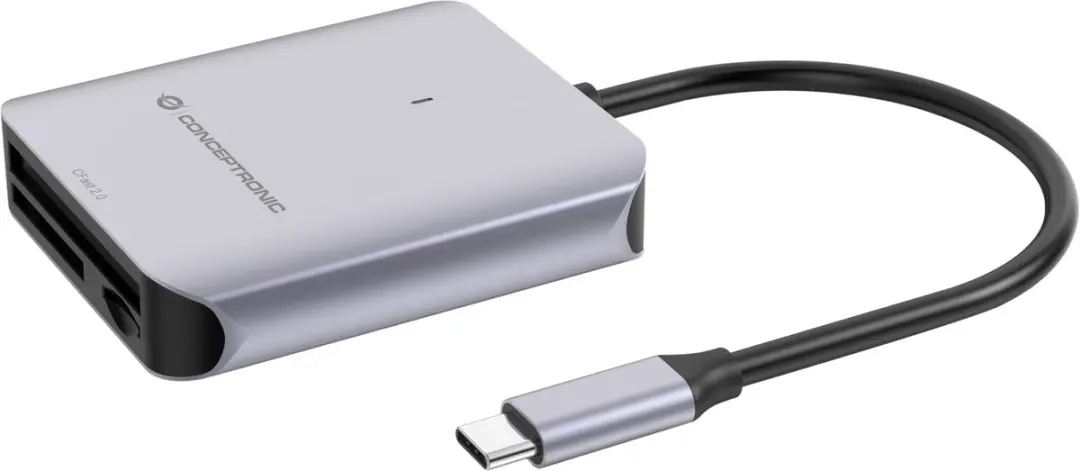 Conceptronic BIAN09G Kaartlezer USB 3.2 Gen 2