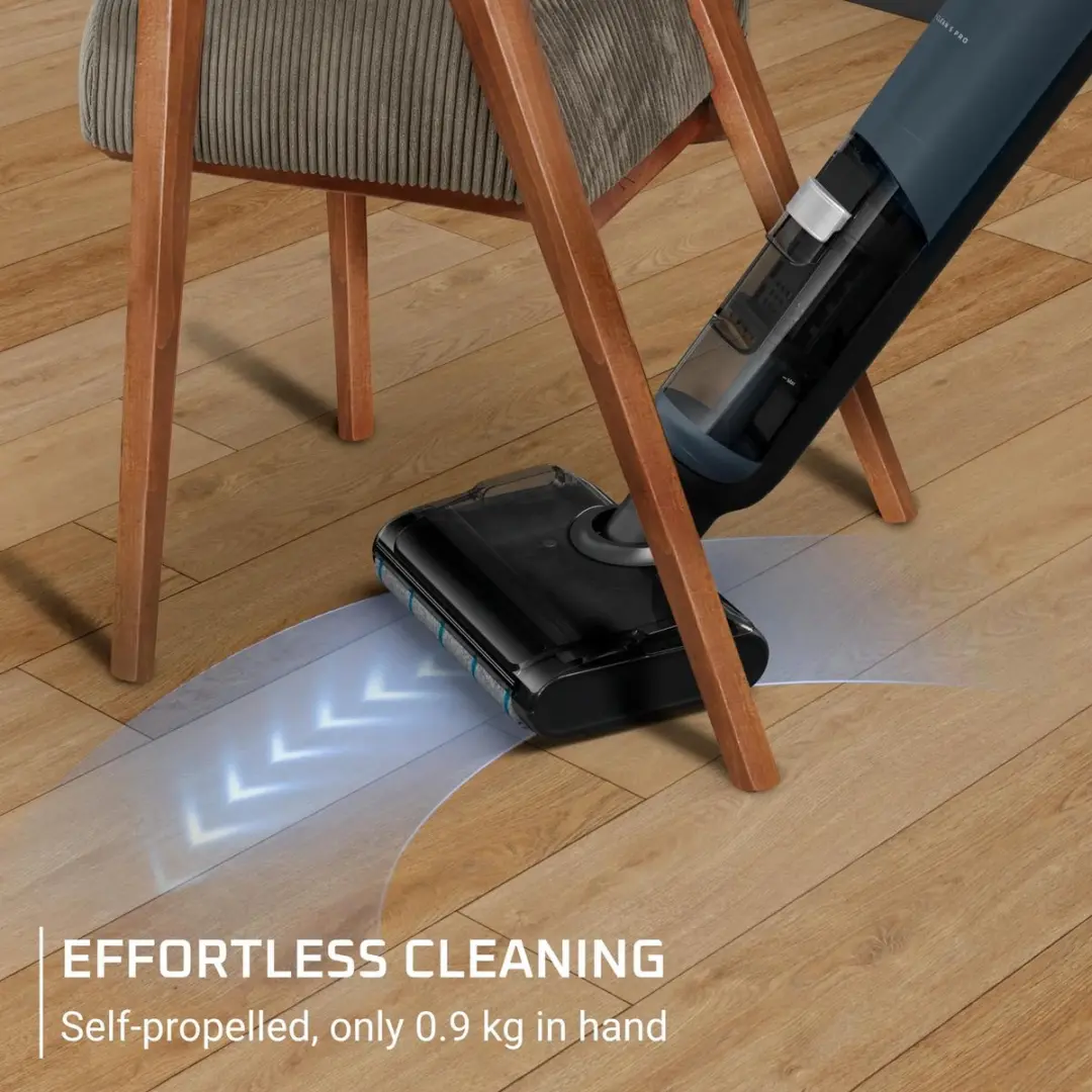 Rowenta X-Clean 5 Pro GZ5436 2-in-1 Vloerreiniger - Blauw/Zwart