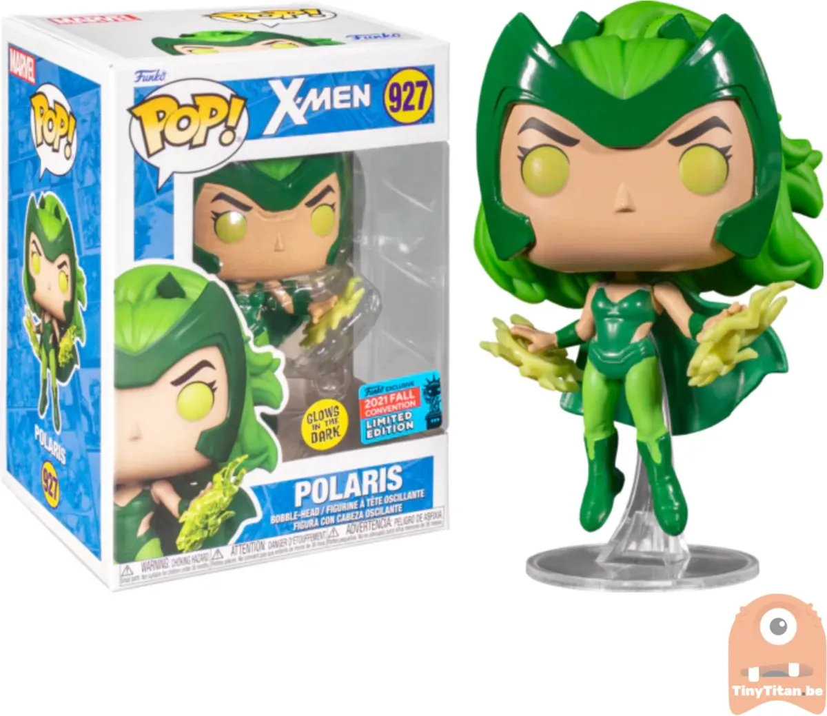 Funko POP Marvel X-Men Polaris Glow in the Dark #927