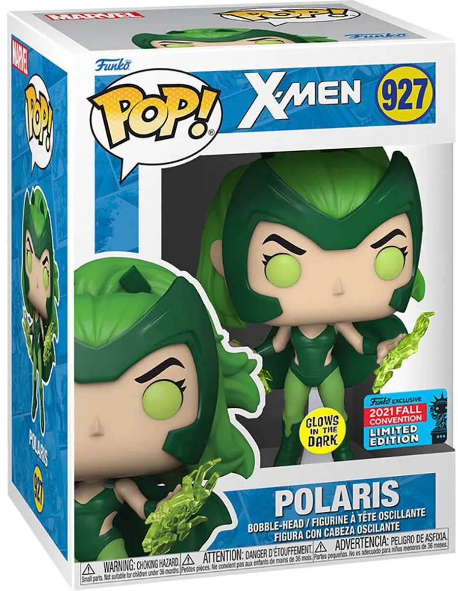 Funko POP Marvel X-Men Polaris Glow in the Dark #927