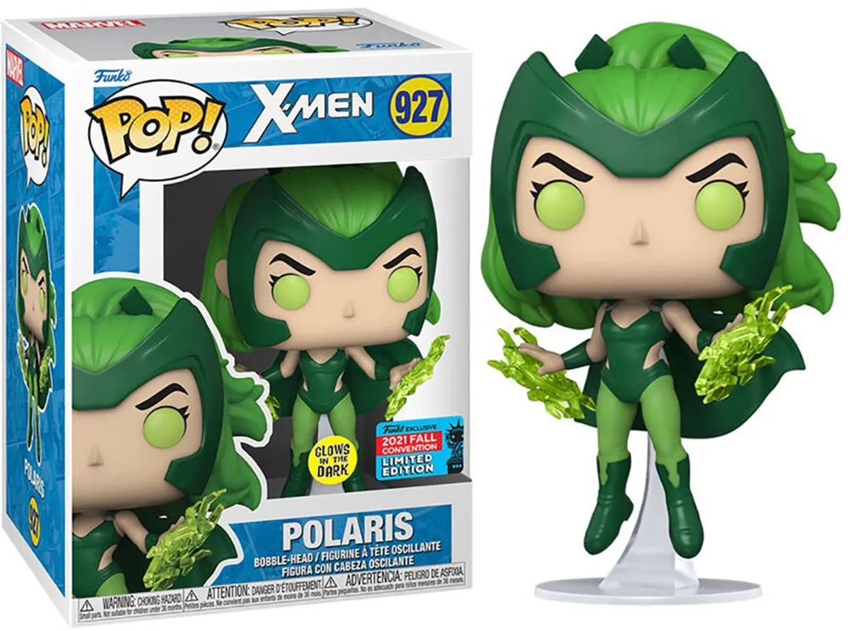 Funko POP Marvel X-Men Polaris Glow in the Dark #927