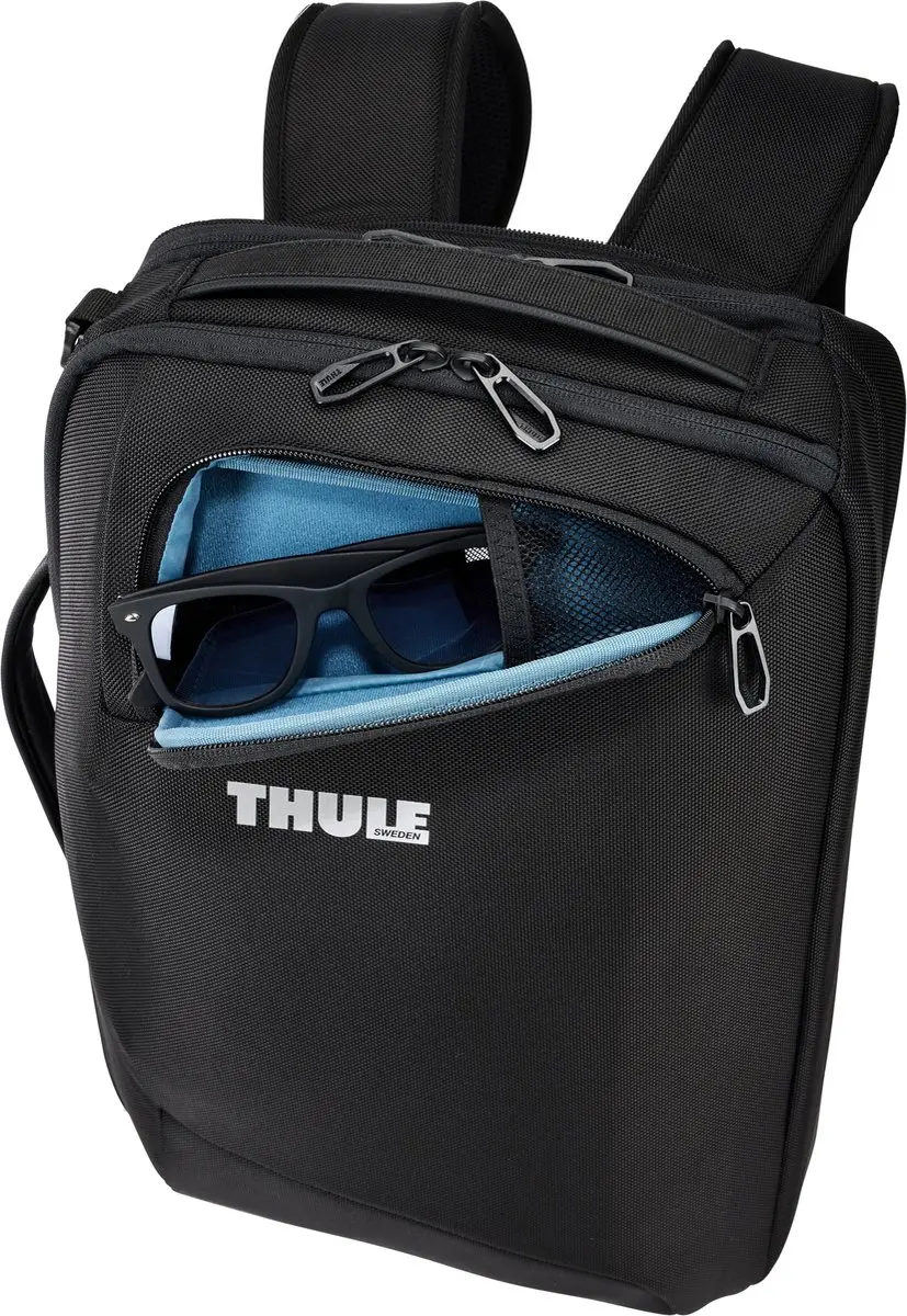 Thule Accent Convertible Aktetas 15.6" - 17L - 11 vakken - Zwart