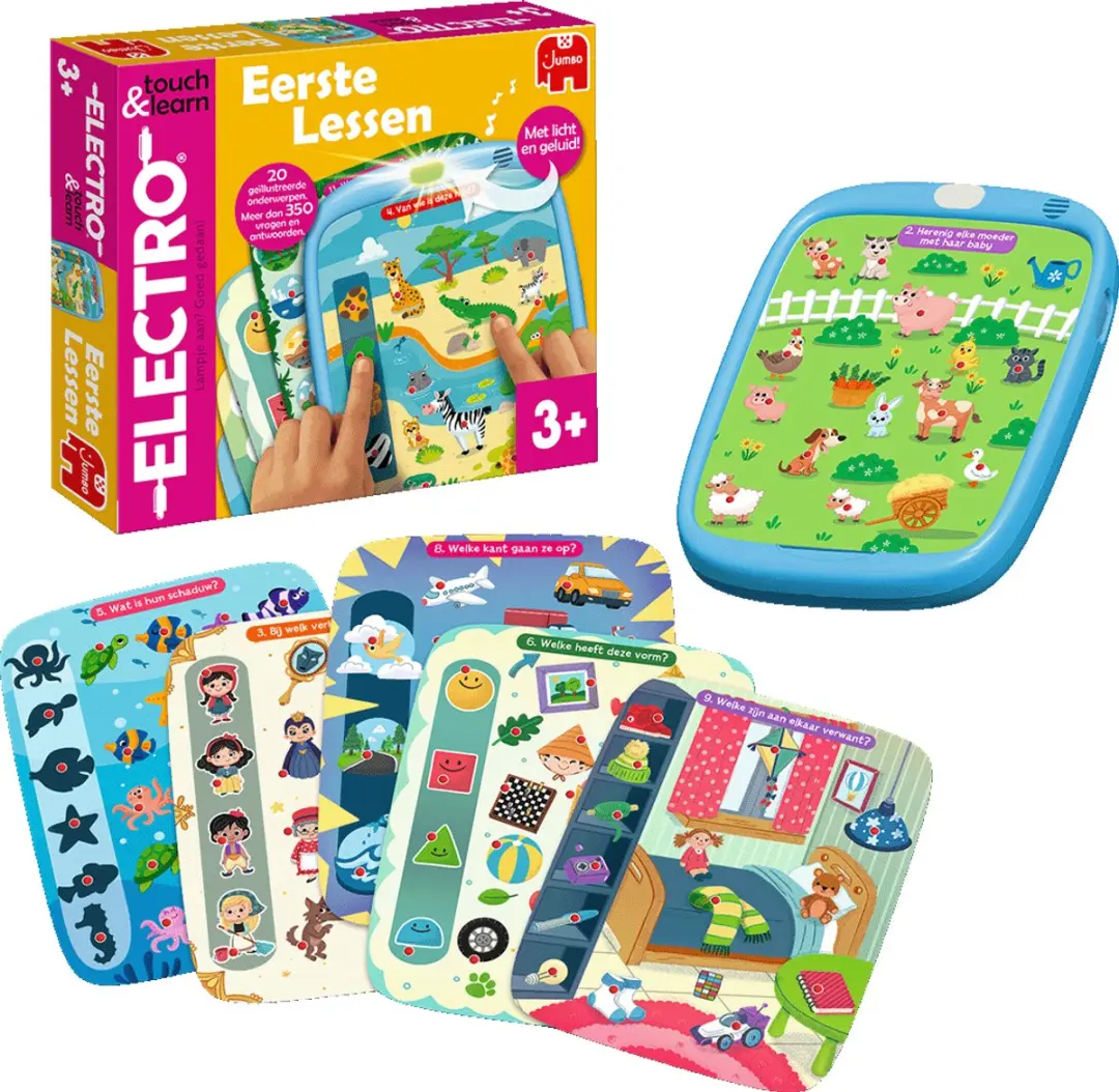Jumbo Electro Touch&Learn Eerste Lessen - Meerkleurig - afbeelding 2 van 6
