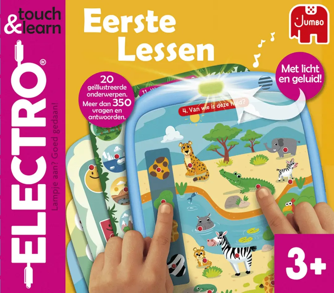 Jumbo Electro Touch&Learn Eerste Lessen - Meerkleurig - afbeelding 5 van 6