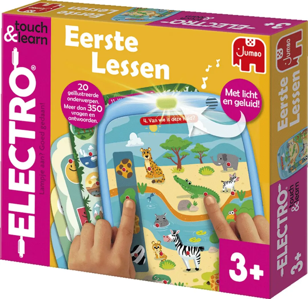Jumbo Electro Touch&Learn Eerste Lessen - Meerkleurig - afbeelding 6 van 6