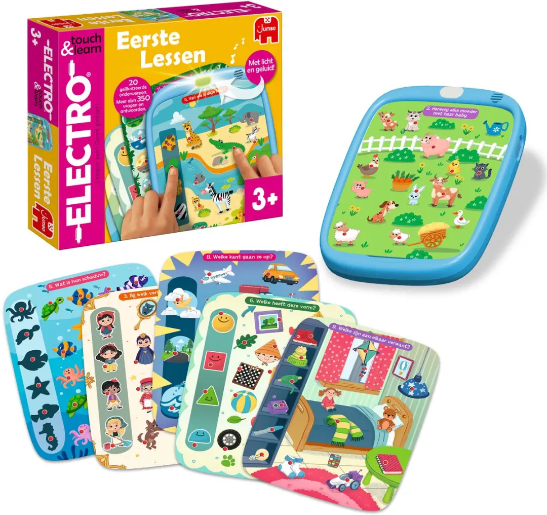 Jumbo Electro Touch&Learn Eerste Lessen - Meerkleurig - afbeelding 4 van 6