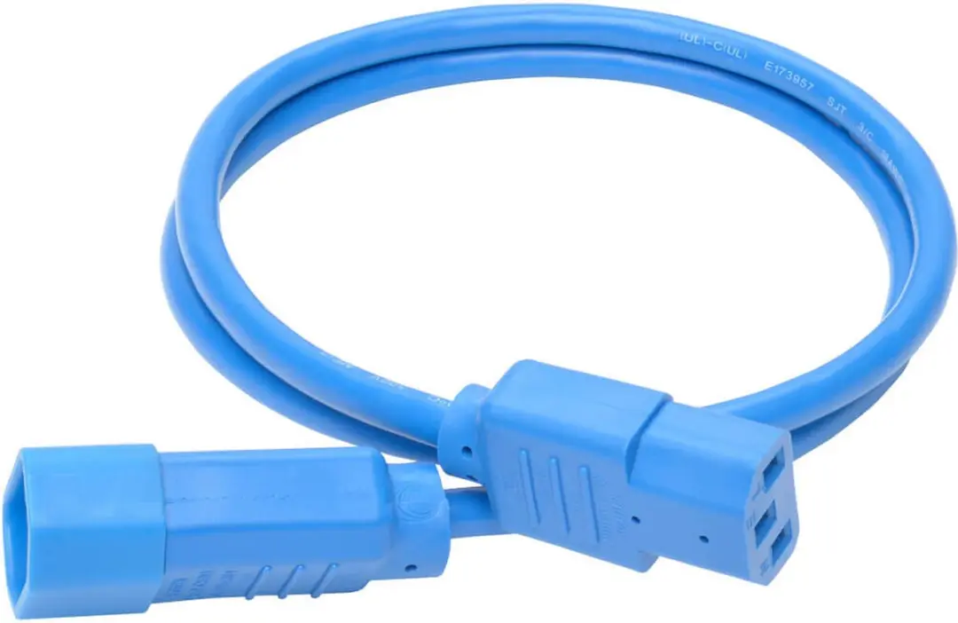 Tripp Lite P004-003-ABL Elektriciteitssnoer Blauw 0,9m