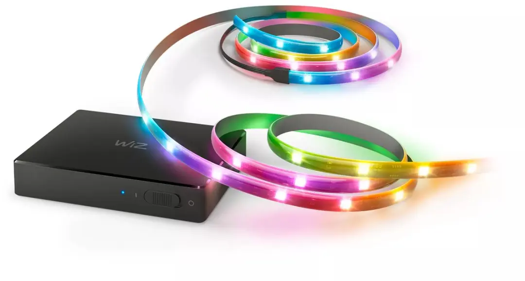 WiZ HDMI Sync Box met TV-verlichting - RGBIC LED-strip 55-65" - Zwart