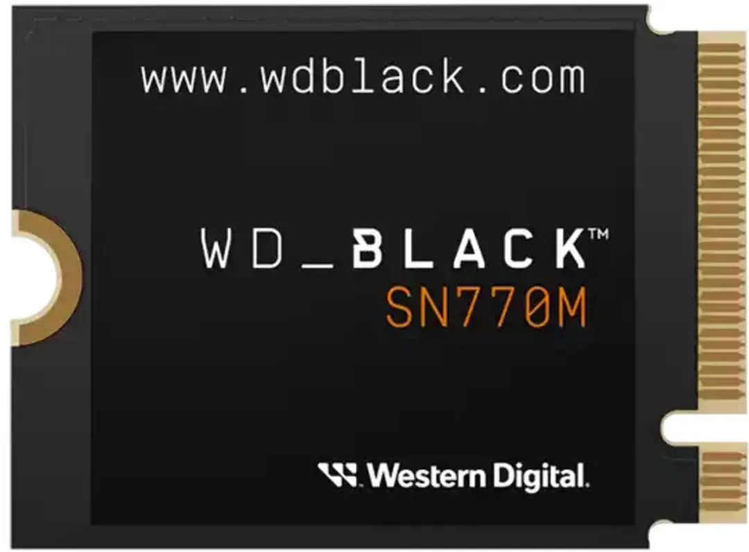 Western Digital Black SN770M 2TB M.2 NVMe SSD - Zwart