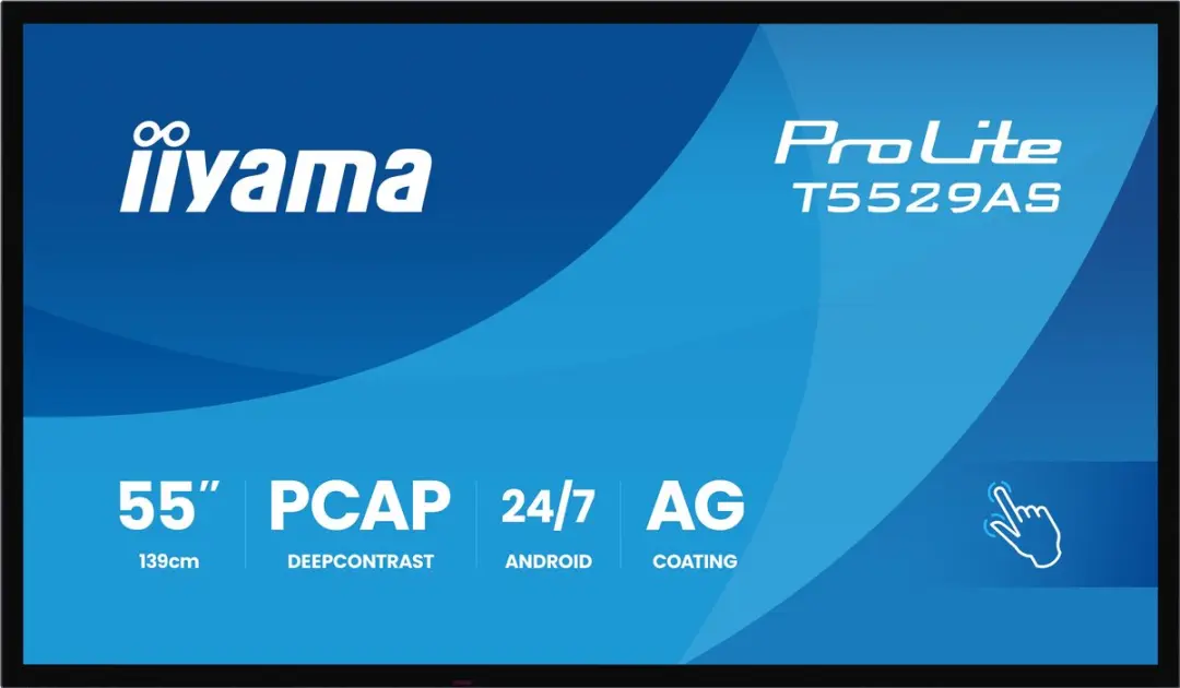iiyama T5529AS-B1AG Antislipmat - Zwart - afbeelding 6 van 6