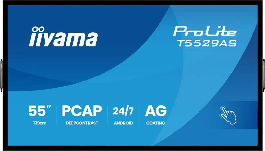iiyama T5529AS-B1AG Antislipmat - Zwart