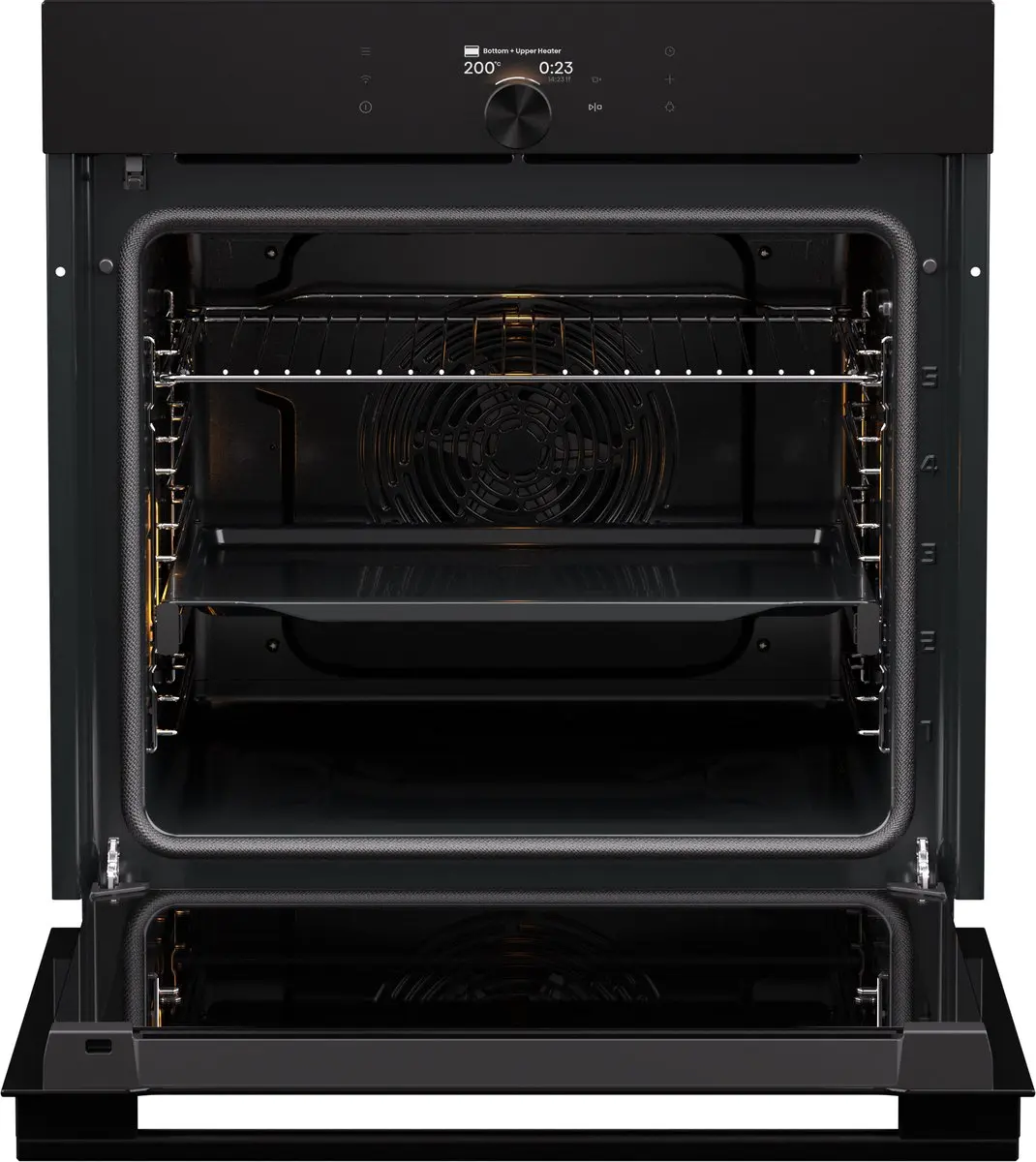 Etna OP956ZG Multifunctionele Oven 60cm - 77L - Zwart