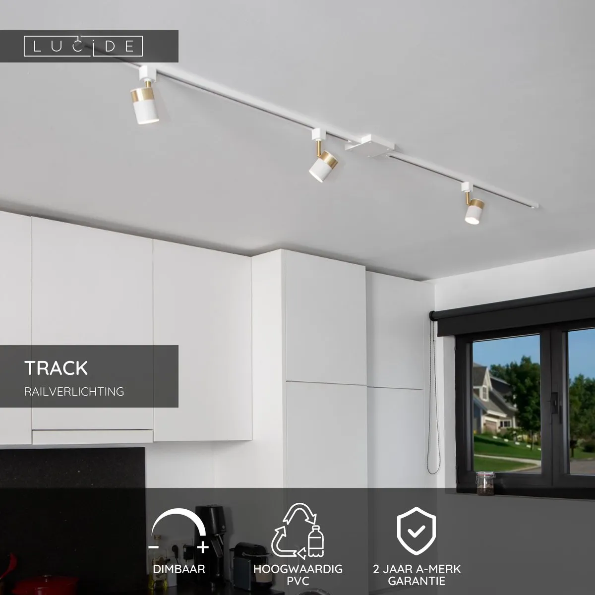 Lucide TRACK X-koppelstuk Railverlichting - Wit