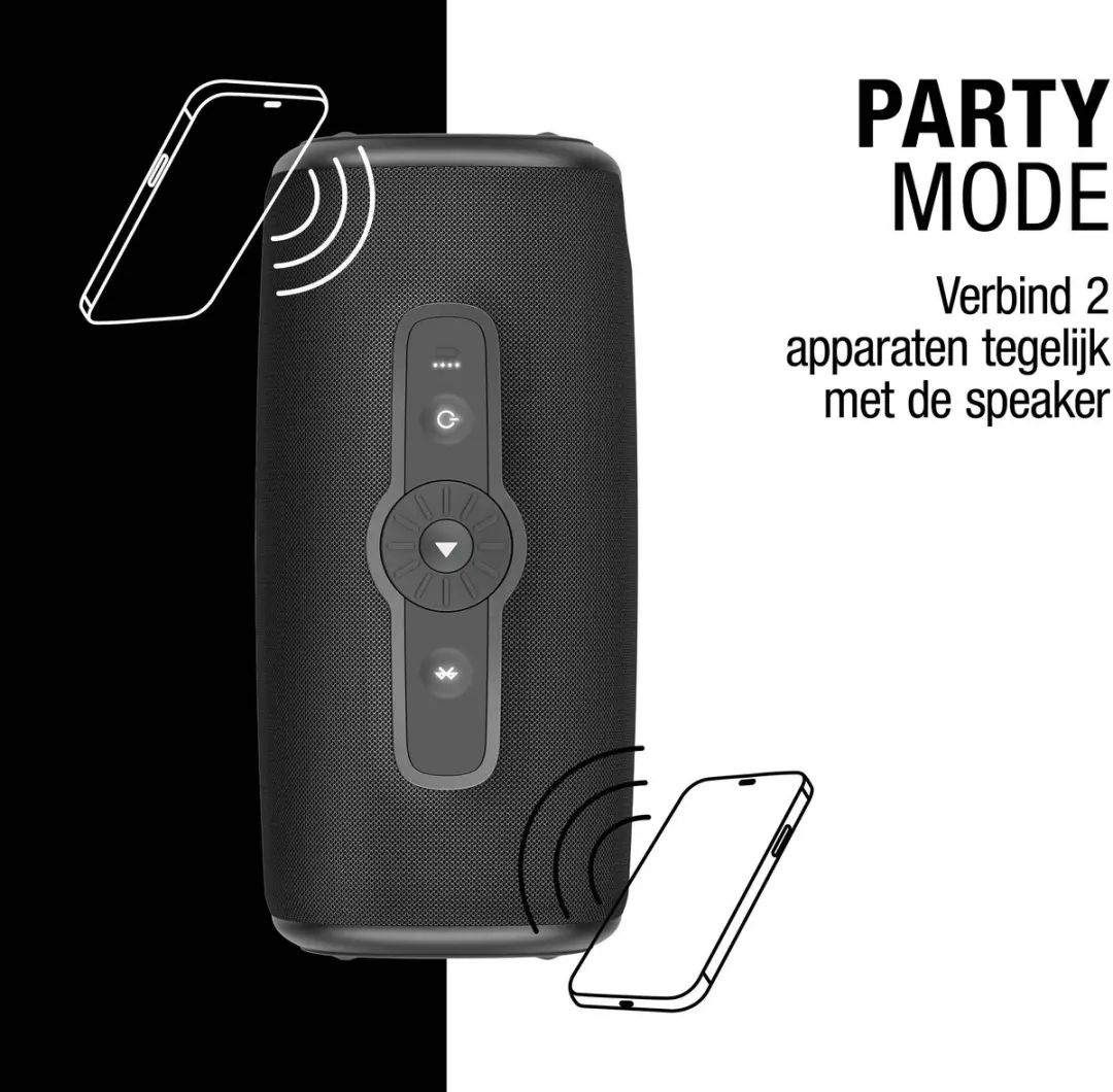 Fresh 'n Rebel Bold L3 Bluetooth Speaker - 30W - Storm Grey - afbeelding 6 van 6