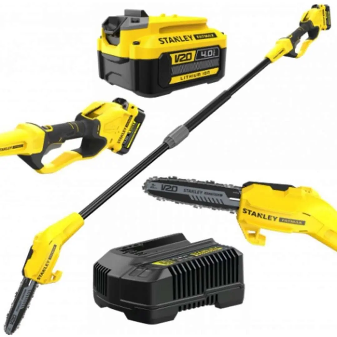 Stanley 18V Accu-kettingzaag 20cm - 4,0Ah incl. lader