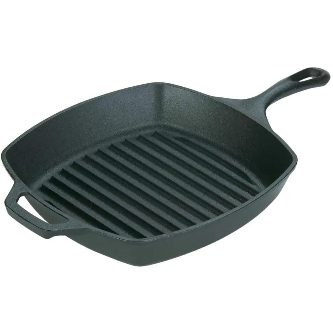 Lodge Square Grillpan L8SGP3 - 26,5x26,5cm Zwart