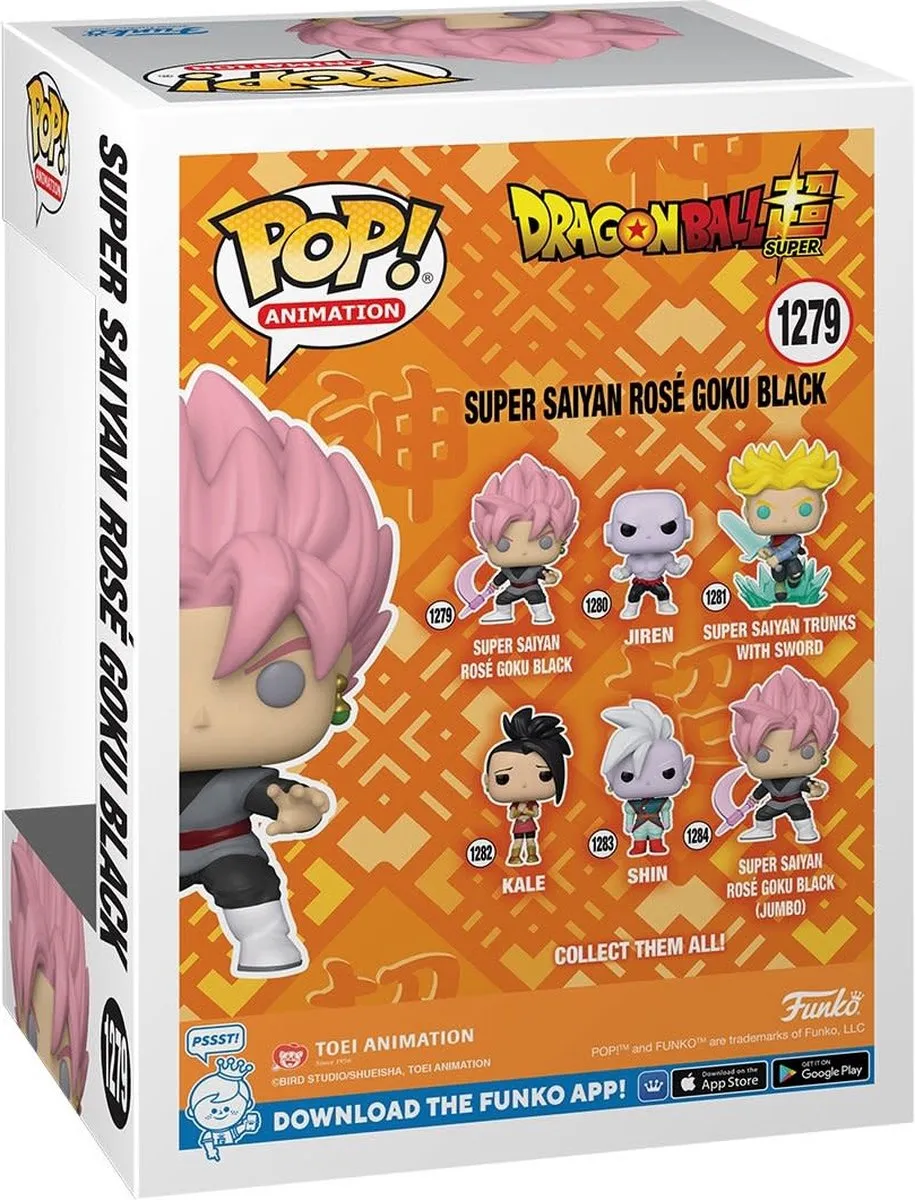 Funko Pop Dragon Ball Super Super Saiyan Rose Goku Black 1279