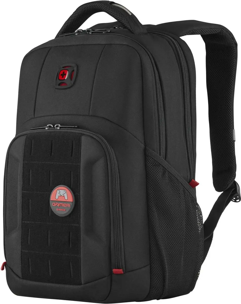 Wenger PlayerMode 15.6" Rugzak 20L - 611651 - Zwart - afbeelding 6 van 6