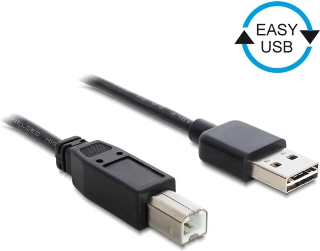 Delock USB-A naar USB-B Kabel 3m