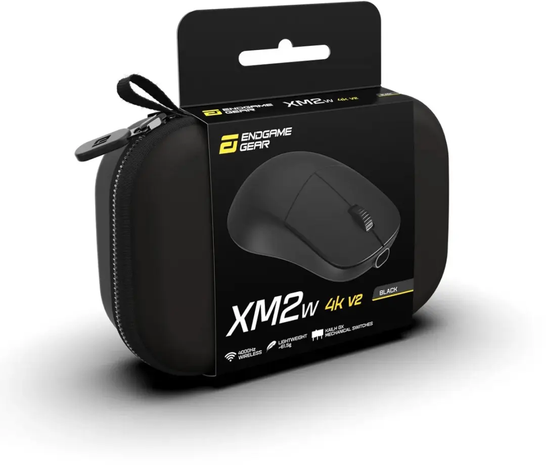 Endgame Gear XM2w 4K v2 Muis - PixArt PAW3950 - 30000 DPI - Zwart - afbeelding 6 van 6