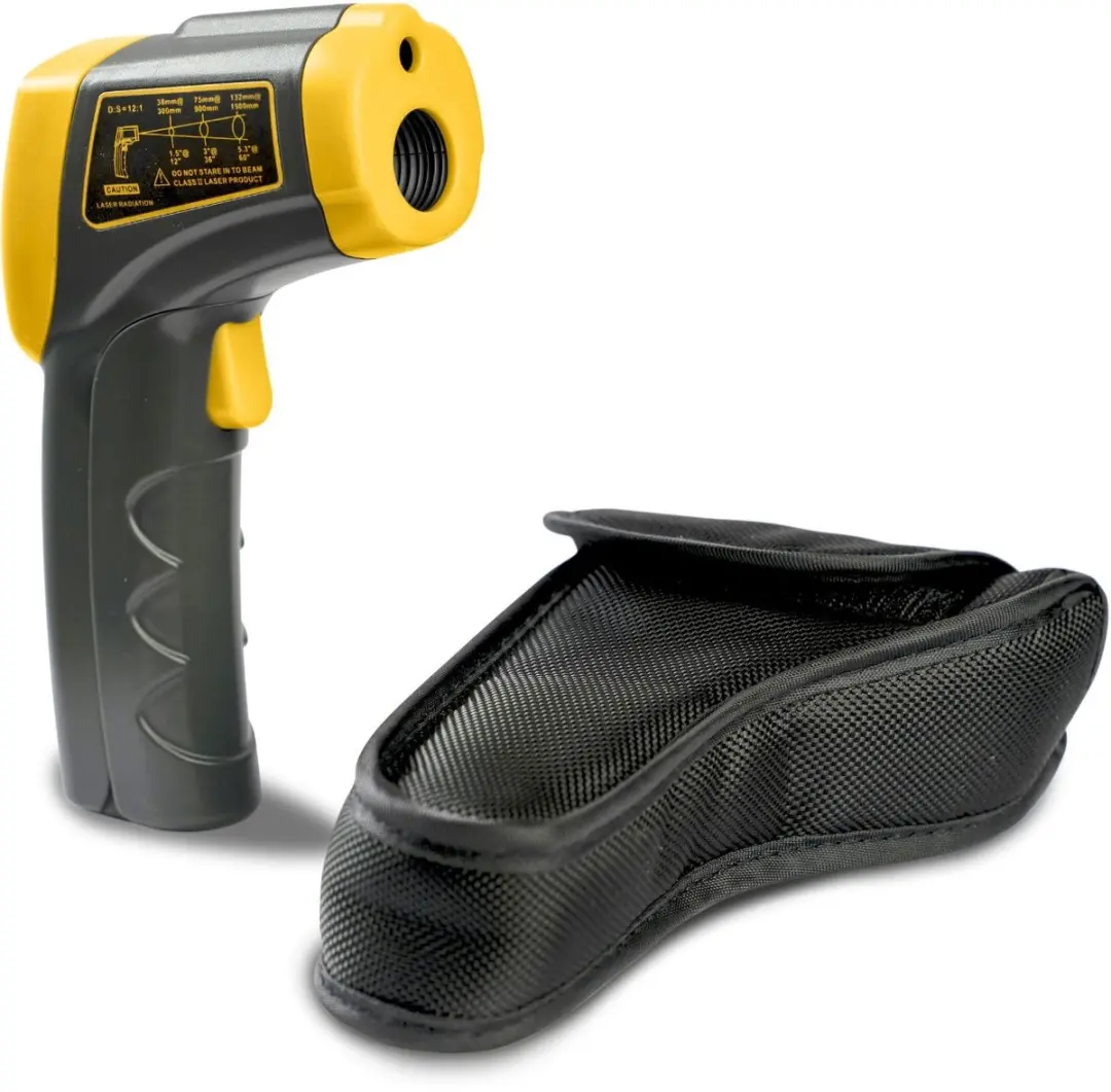 Ooni Infrarood Thermometer - Geel/Zwart
