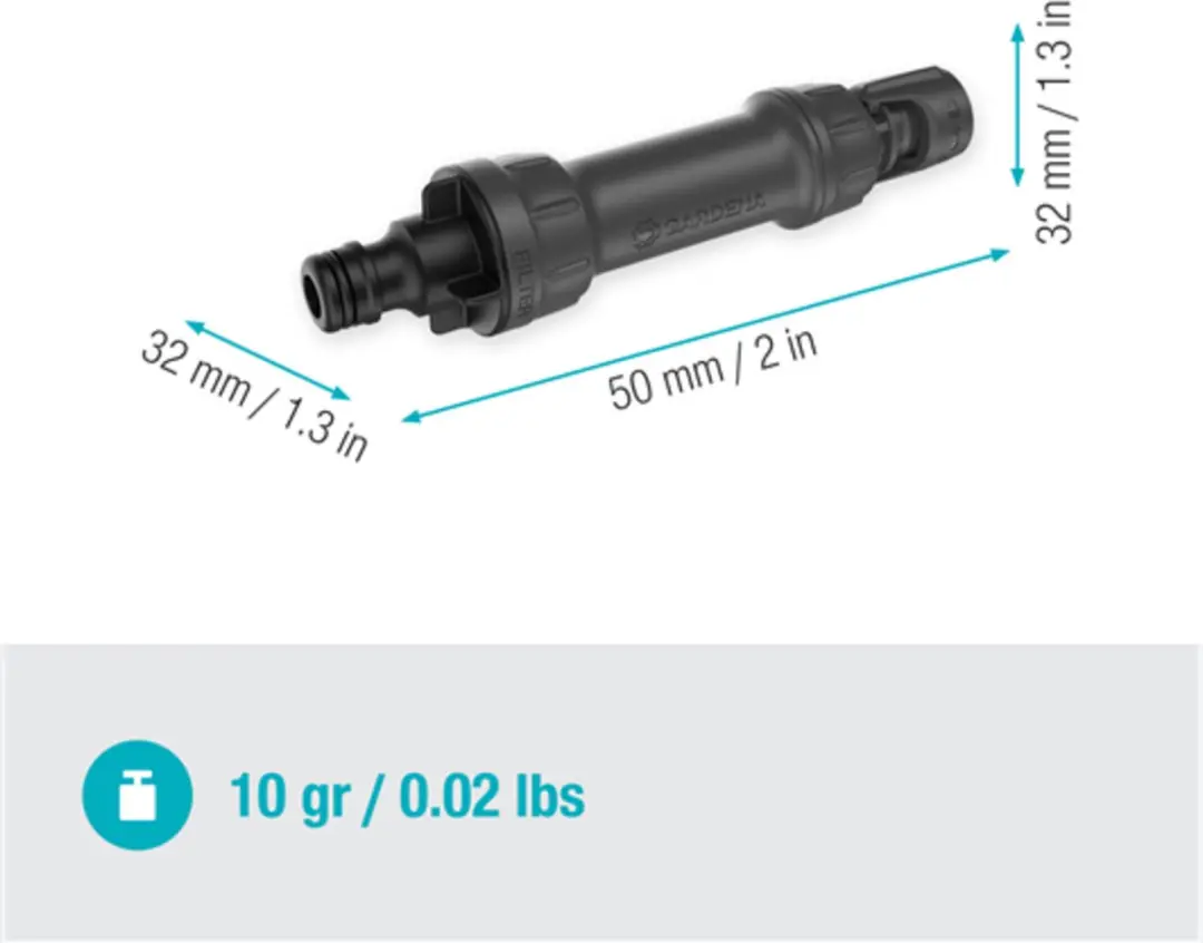 Gardena Verbinding 1/2" 13mm - 3/4"