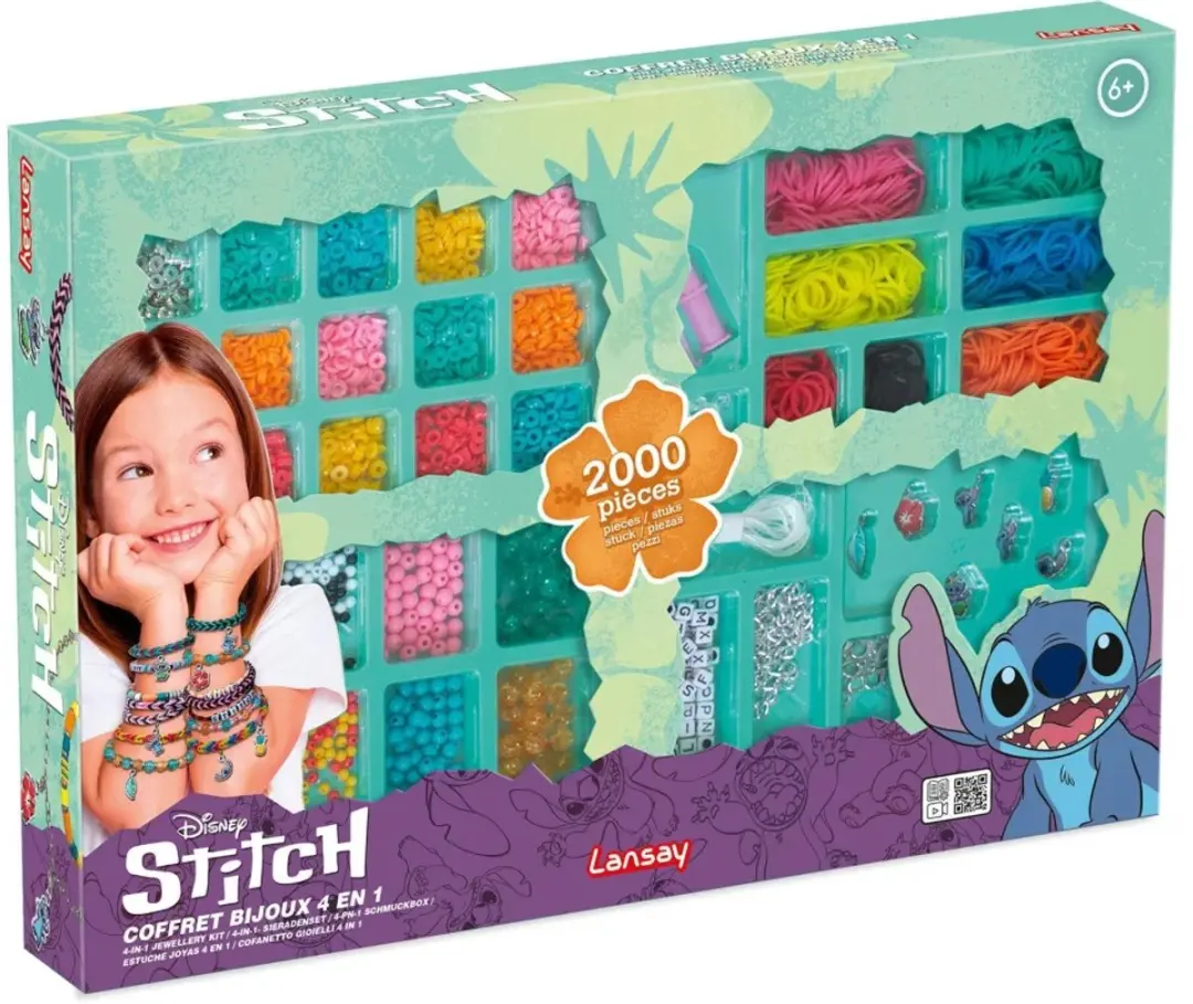 Stitch Sieraden Set 4-in-1 - Meerkleurig