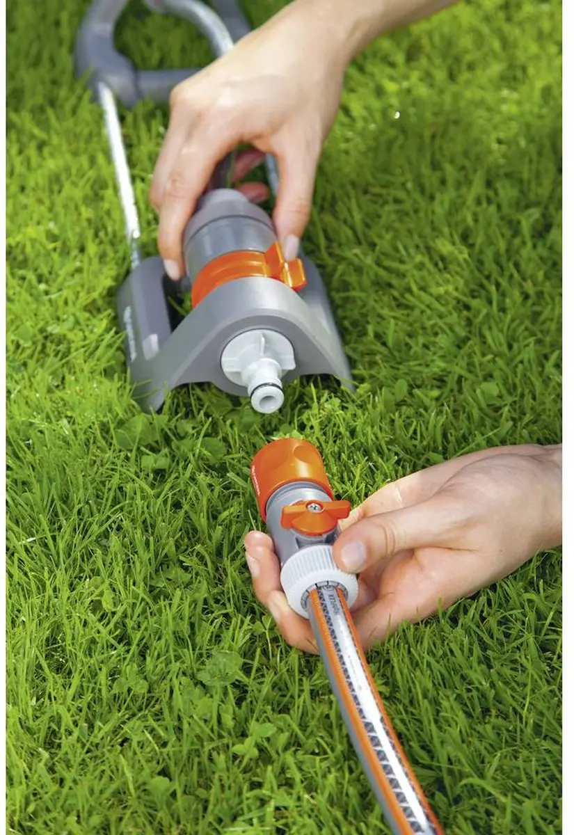 Gardena Slangstuk met reguleerventiel 1/2"