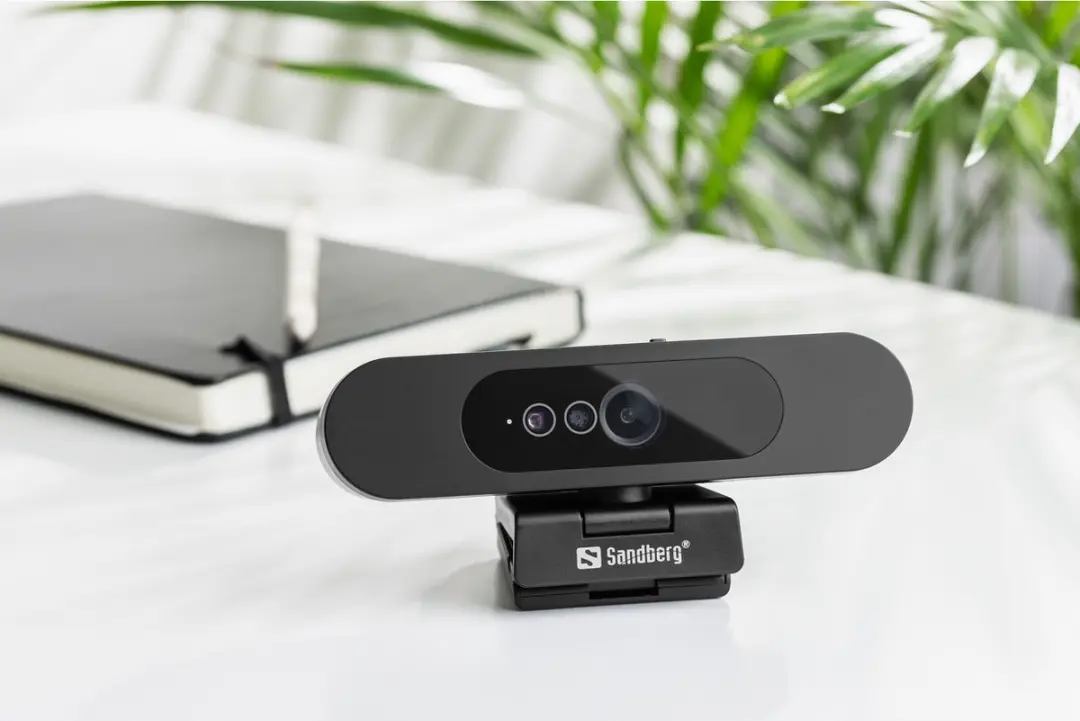 Sandberg Face-ID Webcam 2 1080p - Zwart