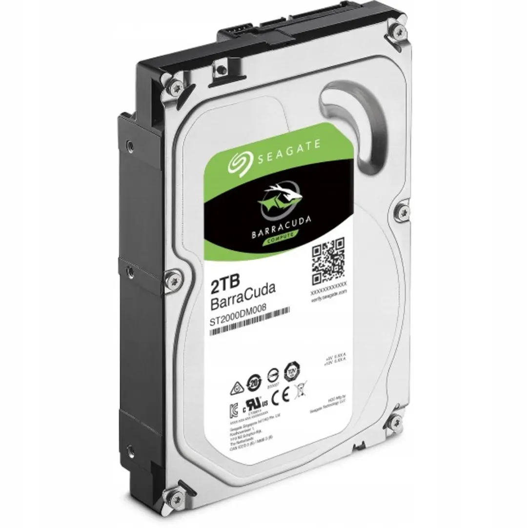 Seagate Barracuda ST2000DM008 Interne HDD 2TB